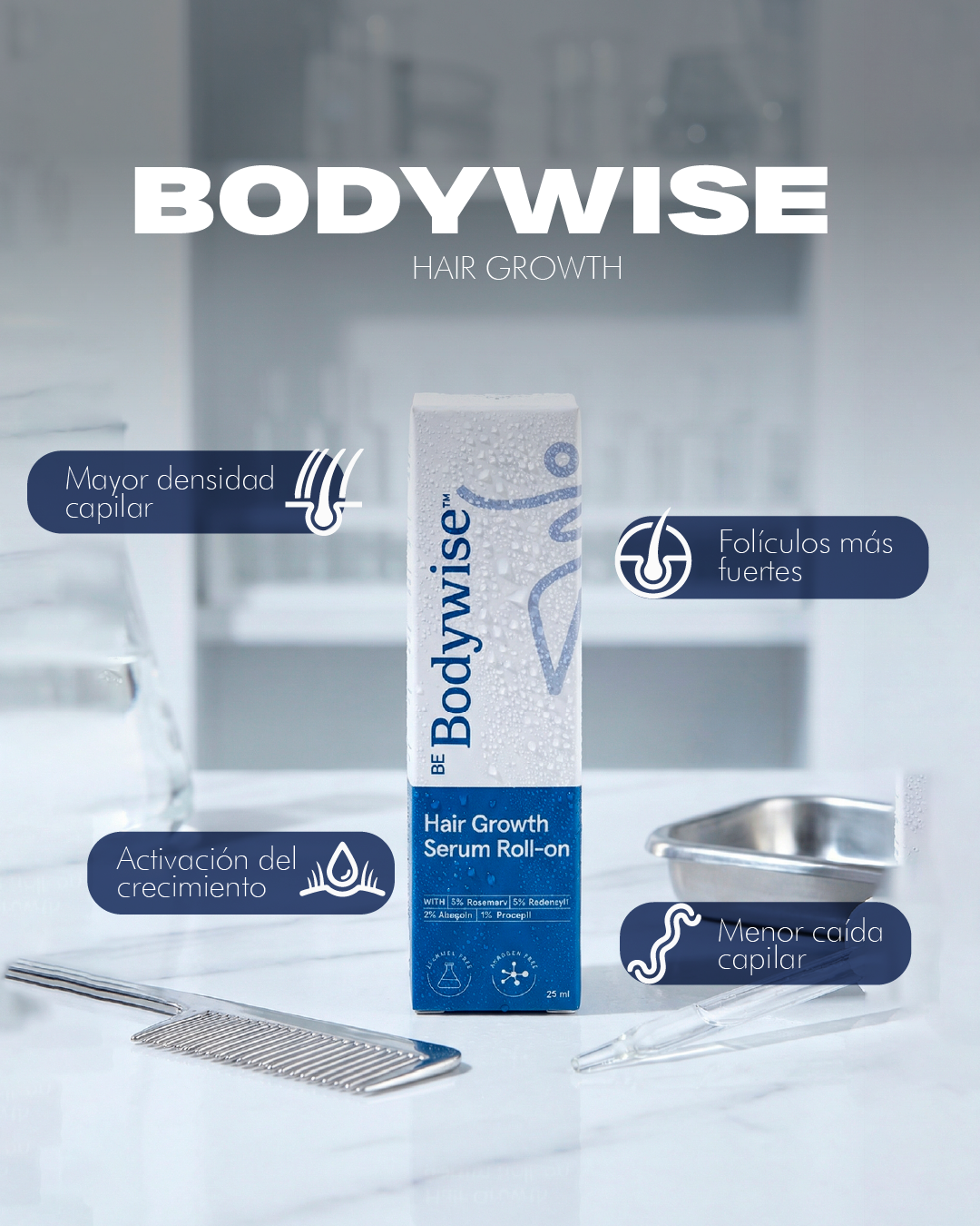 BODYWISE 🇺🇸 - No se trata solo de cabello. Se trata de cómo vuelves a sentirte.❤️